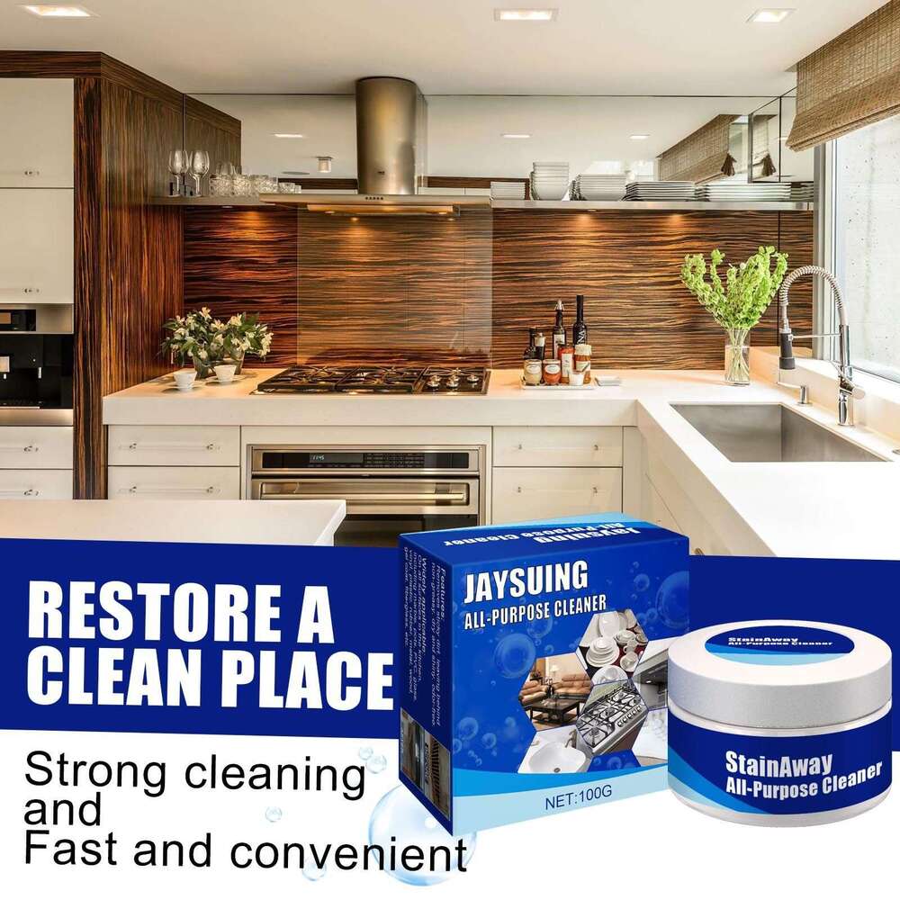 Jaysuing Multi-Purpose Stain Stainless Steel Cookware Bottom Cleaning Polishing Rust Remover Cleaner S260130