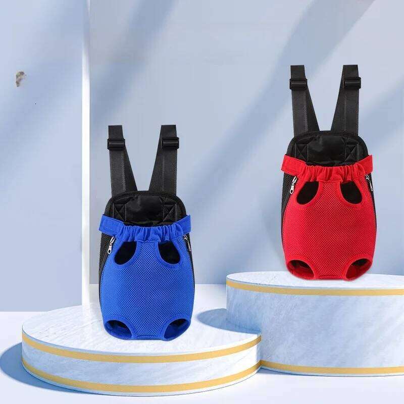 Travel Backpack Doggie Breathable Outdoor Bag Chest Strap Cat Carrier Four Legs Pet Supplies for Dogs And Cats 26H0130