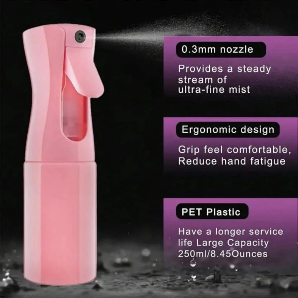 4 Piece Hair Brush Sets Pointed Tail Comb Fixed Mouse Comb Hair Pulling Needle High-Pressure Spray Bottle Salon Tools Supplies 260126