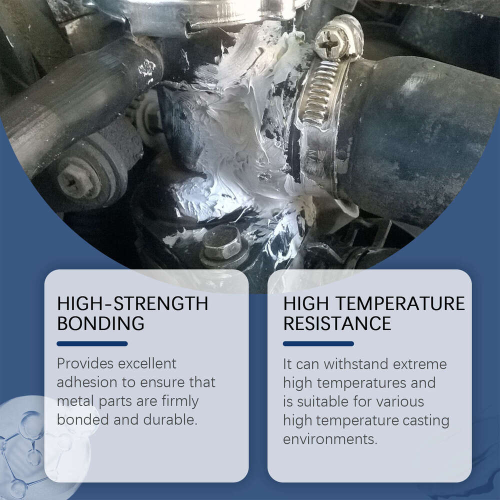 Jakehoe Casting AB Glue Repair Agent Stainless Steel Copper Aluminum Waterproof Metal Sealant S260130