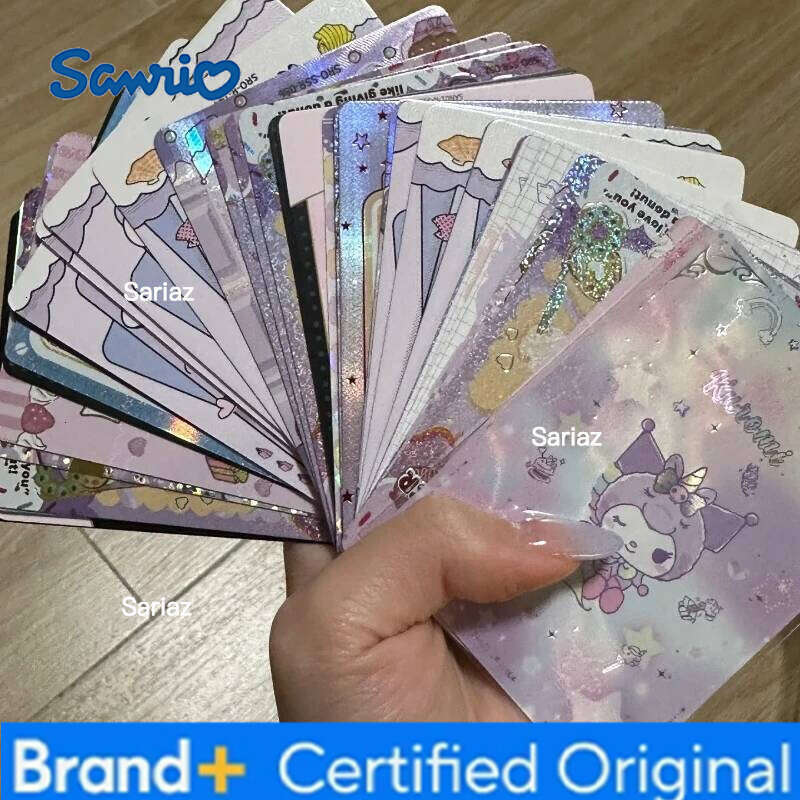 Sanrio KAYOU Genuine Series Anime Character Cinnamoroll Kuromi My Melody Cute Girl Toy Birthday Gift Collection Card H260130