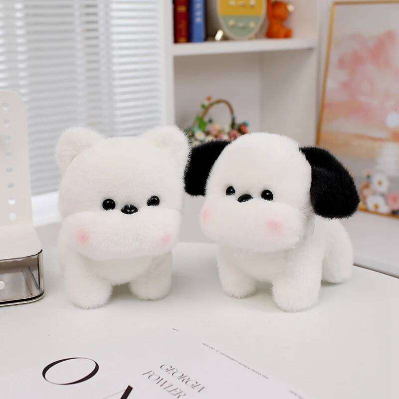 20cm/7.87in Dog Toy Schnauzer Corgi Bichon Plush Toys Stuffed Animal Doll Soft Pillow Kid Pet Lover Birthday Gift Y260128