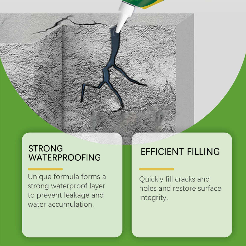 Jakehoe for Home Maintenance, Fast Curing, Long-lasting and Durable Waterproof Sealant S260130