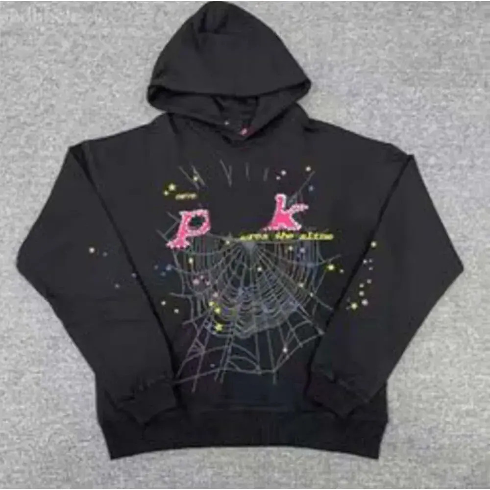 Spider Hoodie High Quality Designer Hoodies Sweatshirts Hip-Hop Sweatpants Womens Graphic Hoodie Foam Letter Printed Pants Bubble Printed Spyder Hoodie