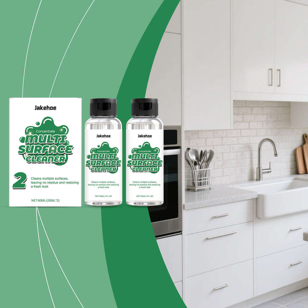 Jakehoe Multi-Surface Cleaner Set Kitchen Bathroom Wash Basin Surface Decontamination Household Cleaning Agent S260130