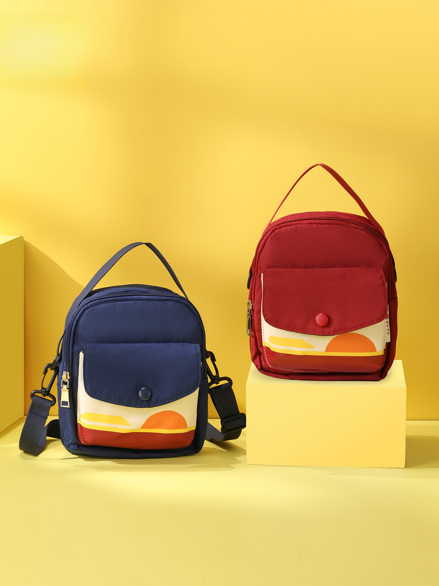 Bestseller Forbidden City Stationery Impression Children's Crossbody Fashion Mini Lightweight Chest Bag Coin Purse Birthday Gift ddmySat