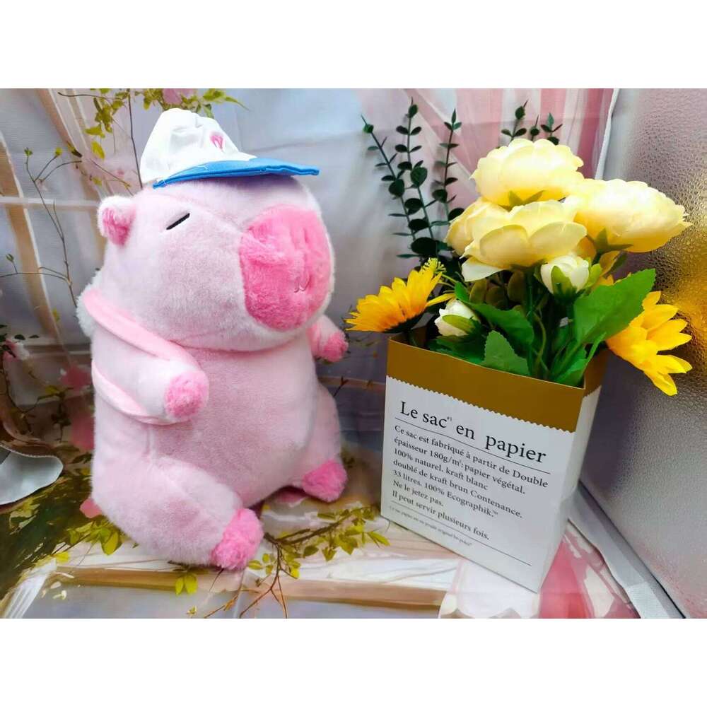 23-30cm Capybara Simulation Capibara Anime Fluffty Toy Cute Stuffed Animals Soft Doll Plush Christmas Thanksgiving Y260128