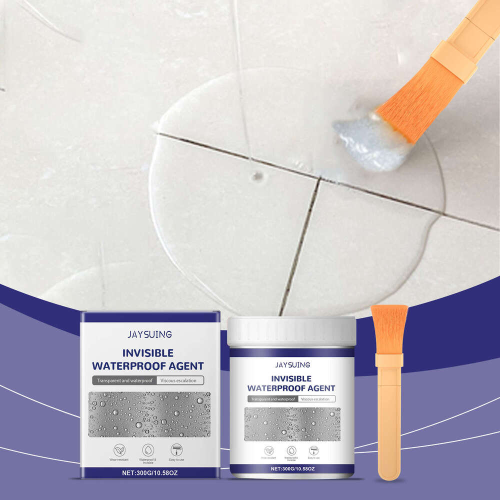 Jaysuing Transparent Glue Tile Wall Penetration Seal Leak-Proof Wear-Resistant Home Renovation Waterproof Coating S260130