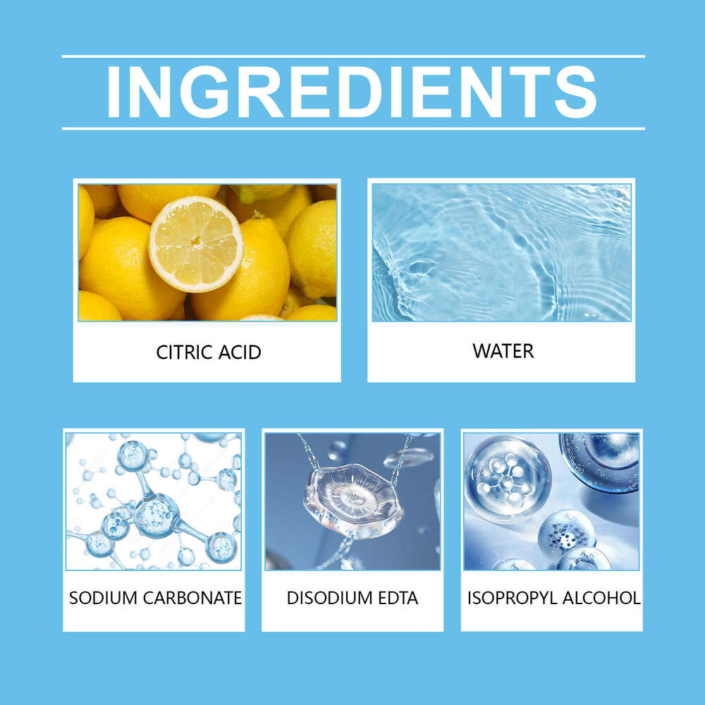 Jakehoe Fabric Remover Clothing Color Protection Gentle Cleaning Rust Stain Yellow Edge Cleaner S260130