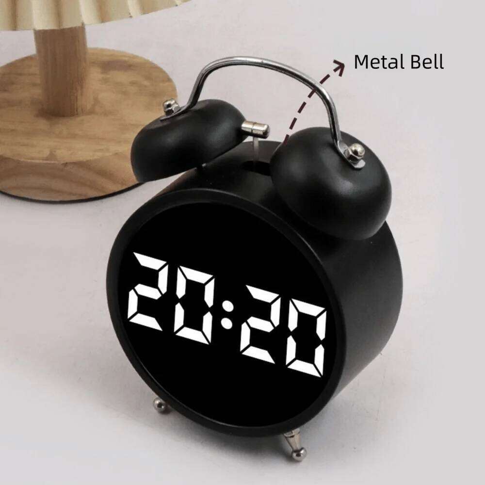 High Quality Extra Large Sound Alarm with LED Screen Simple Number Multifunctional Clock W260130