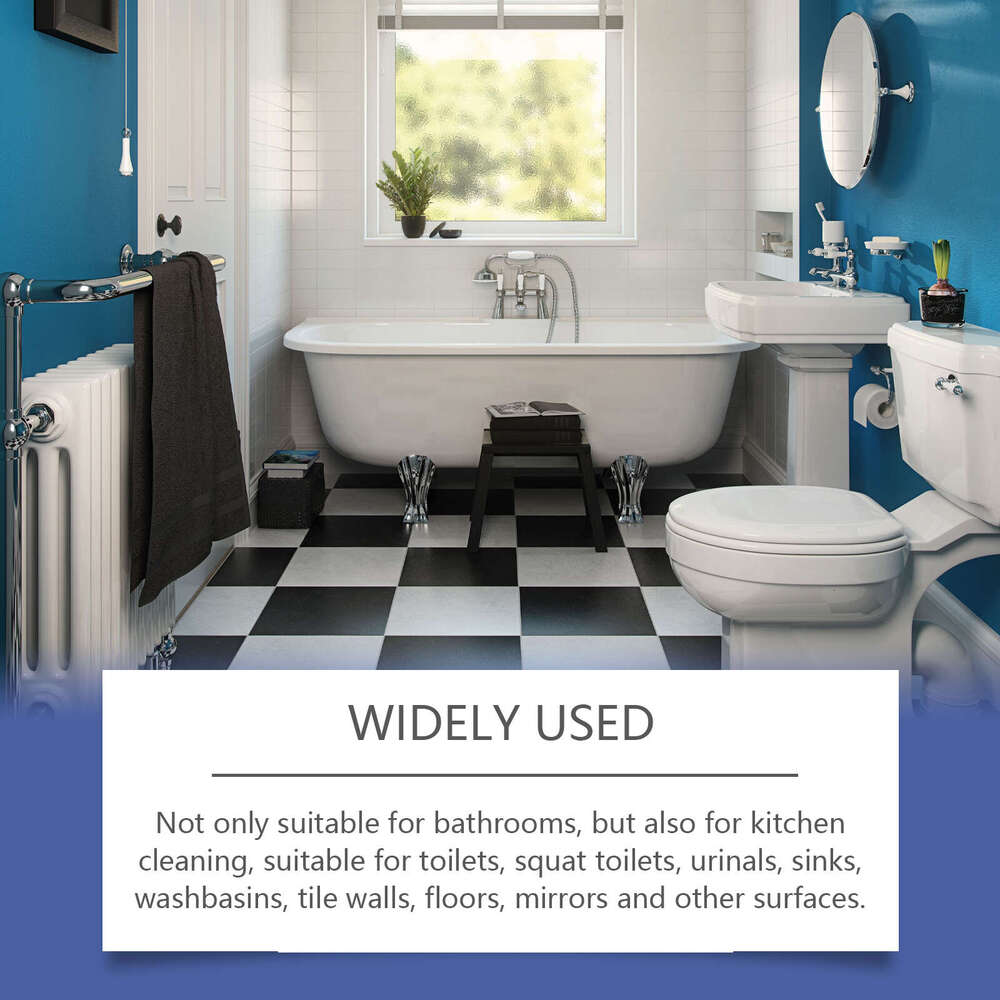 Jakehoe Descaler Household Bathroom Multi-Functional Cleaner for Tiles and Glass S260130