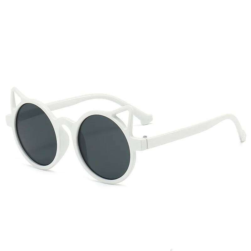 Anti Retro Glasses - Cute Cartoon Cat Ear Frame Decorative Lenses for Boys and Girls H260130