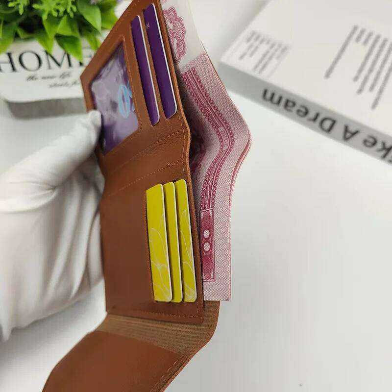 Wallets Small Hasp Girl Holder PU Leather Coin Purse Female Wallet Short Purses for Women Carteras Z260130