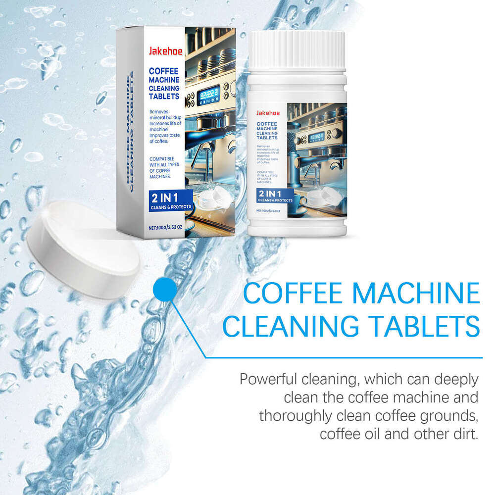 Jakehoe Coffee Machine Stain Removal Descaling Maintenance Renovation Special Cleaning Tablets S260130