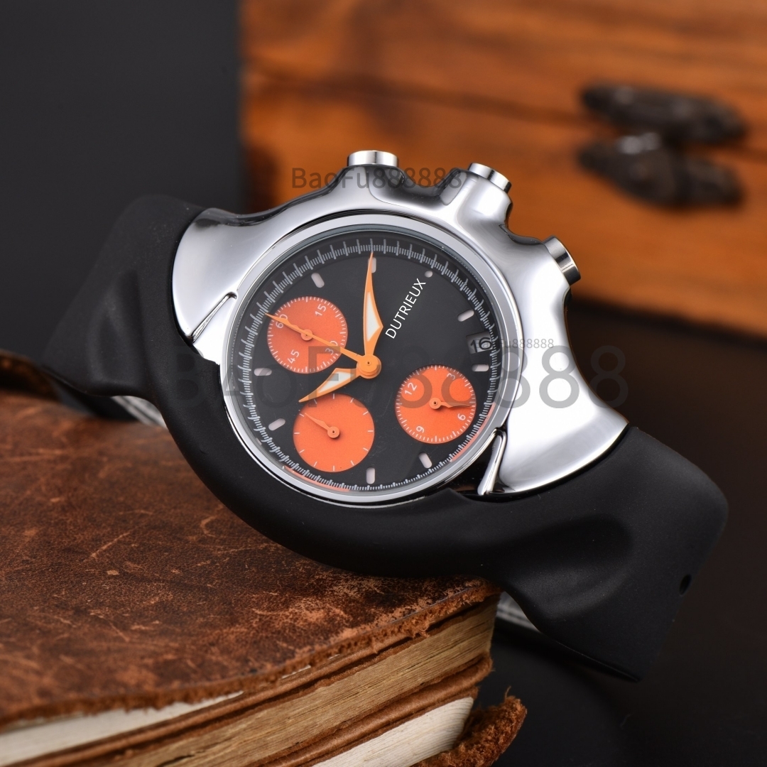 Hot Sale 2026 Sport Wristwatch Luxury Watches for Men Date Rubber Strap Daily Fashionable Designer Battery Quartz Watch Popular Male Clocks for Gift Wholesale