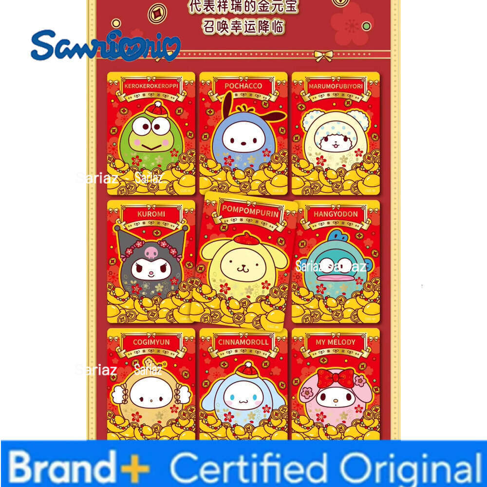 Sanrio VANCARD'S Full Series Kuromi Anime Collection Cards Mistery Box Board Games Toys Birthday Gifts for Boys and Girls H260130