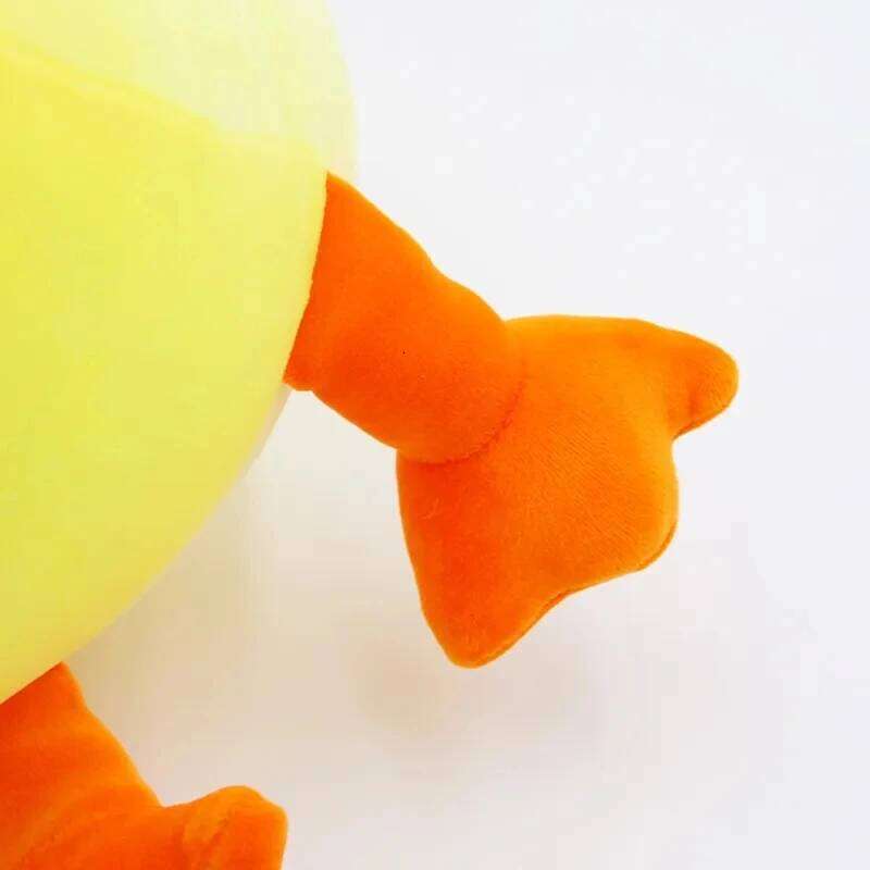 38cm Dancing duck Soft Toys Plush Toy Korean Netred Wearing Hyaluronic Acid Little Yellow Duck Doll Ducks Y260128