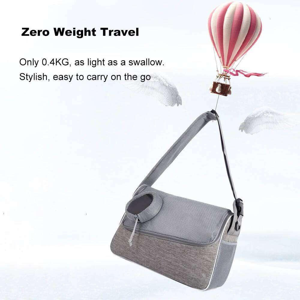 Cat Breathable Outing Shoulder Bag Portable Pet Carrier for Small Dogs and Cats Comfortable Ventilation 26H0130