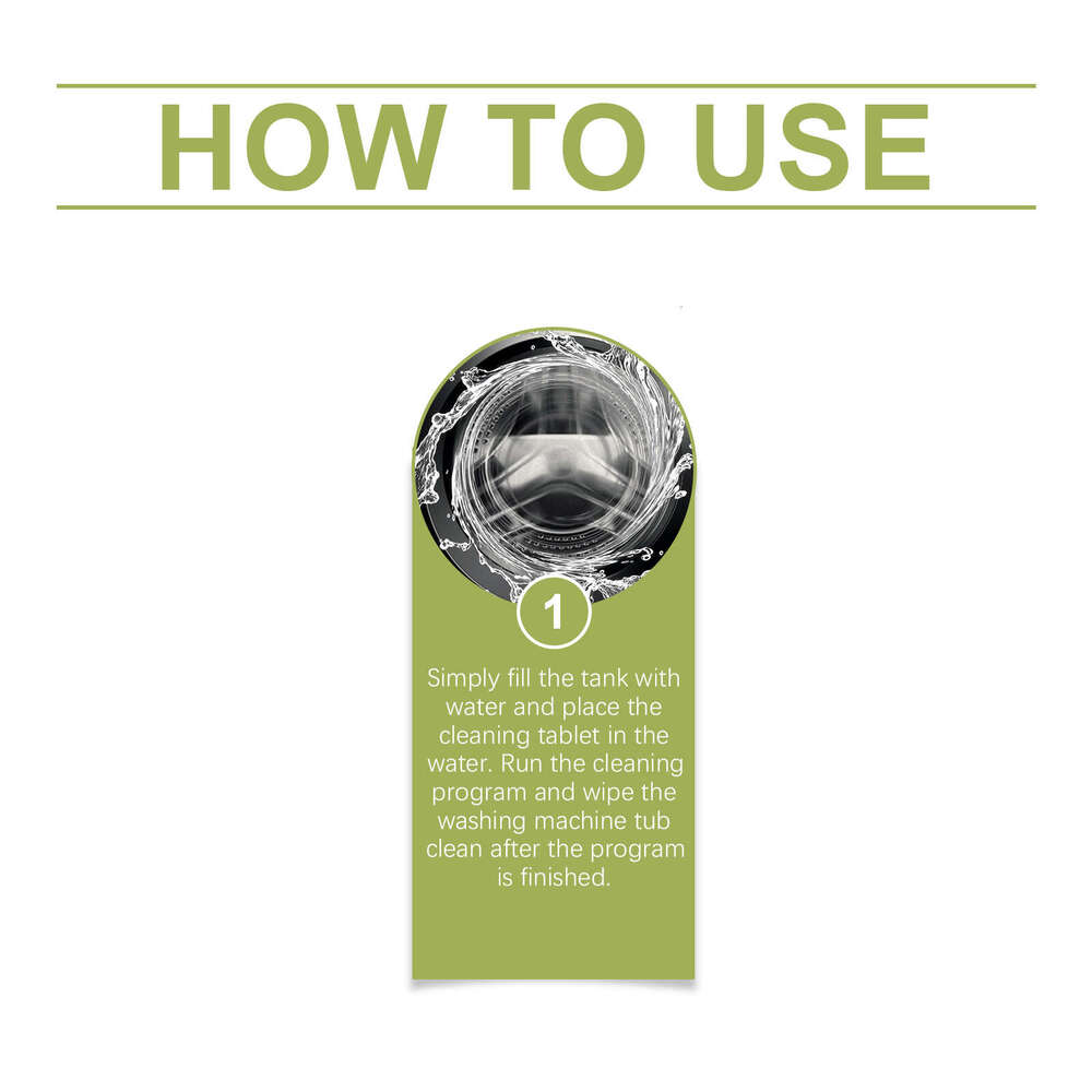 JAKEHOE Tablets Drum Washing Machine Tub Water Tank Dirt Cleaning Odor Removal Fragrance S260130