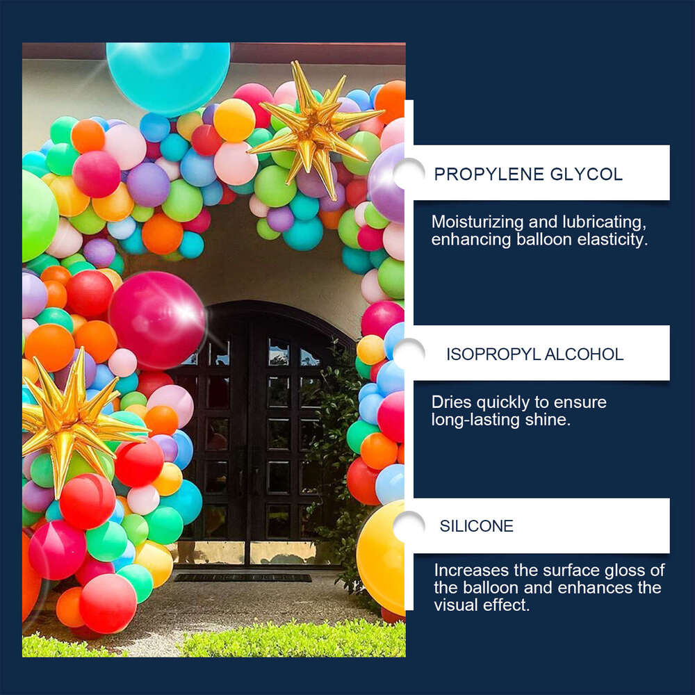 Dowmoo Balloon Surface Texture Gloss Long-lasting Anti-oxidation Appearance Polishing Spray S260130