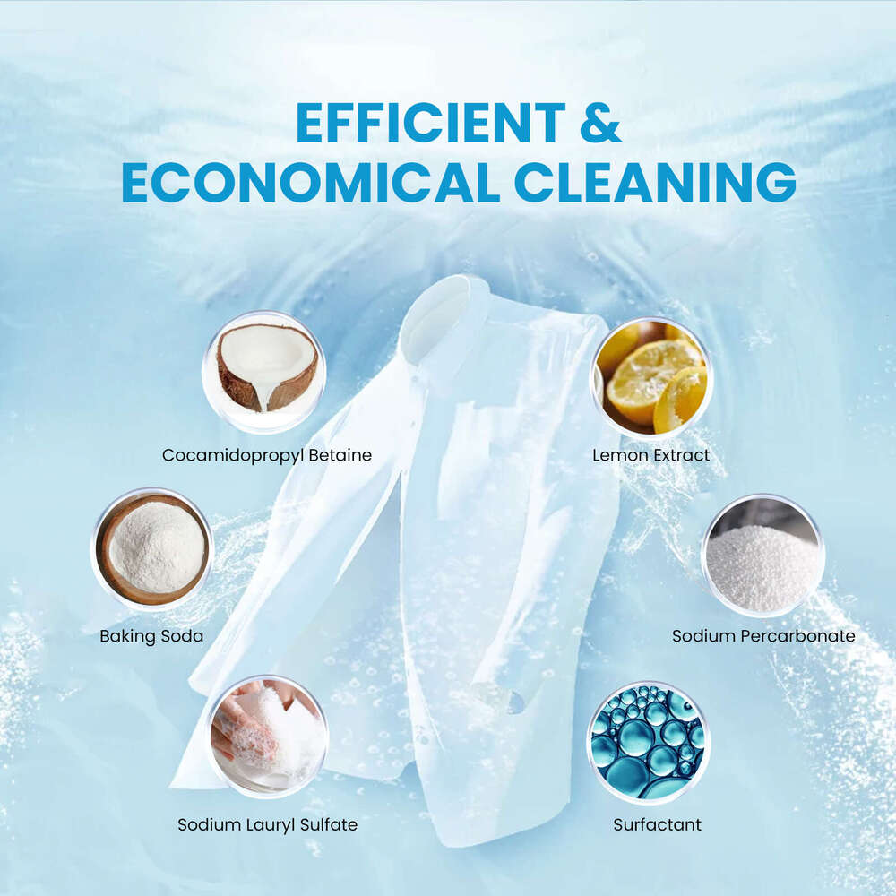 Jue-Fish Deep Clean Clothes Remove Oil Stains Long-lasting Fragrance Laundry Cleaning Sheets S260130