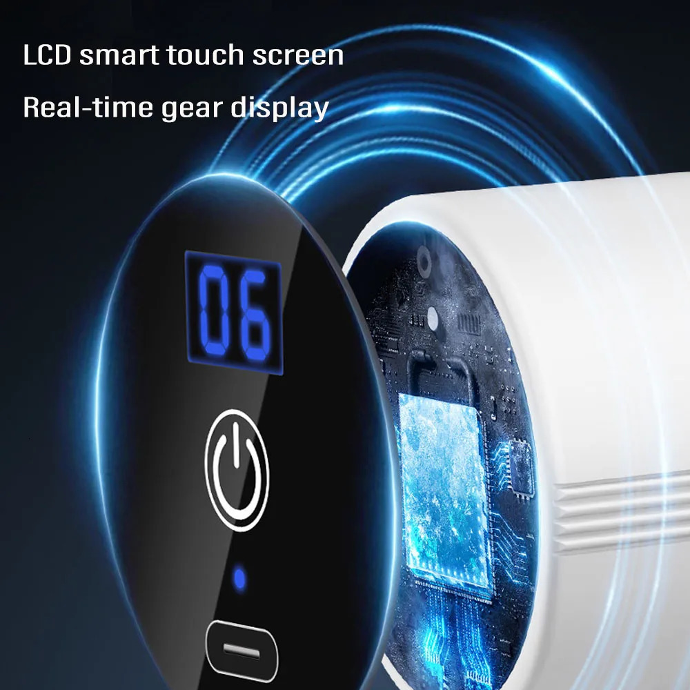 Mini Massage Gun Fascia Machine Muscle Relaxation USB Vibrating Gun Rod Massage Fitness Equipment Neck Grab Fascia Gun 260126