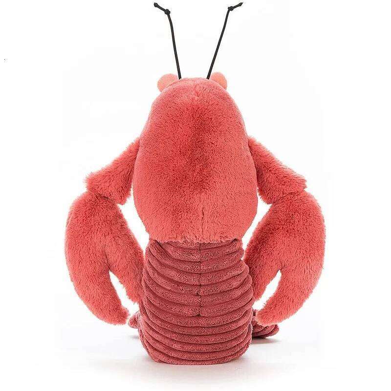 New Larry Soft Animals Shrimp Stuffed Dolls Cute Plush Lobster Toys for Baby Kids Children Funny Gift Y260128