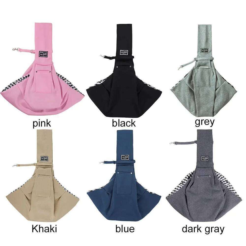 Comfortable Dog Crossbody Shoulder Outdoor Travel Portable Cat Puppy Sling Carrier Bag Pet Carrying Supplies 26H0130