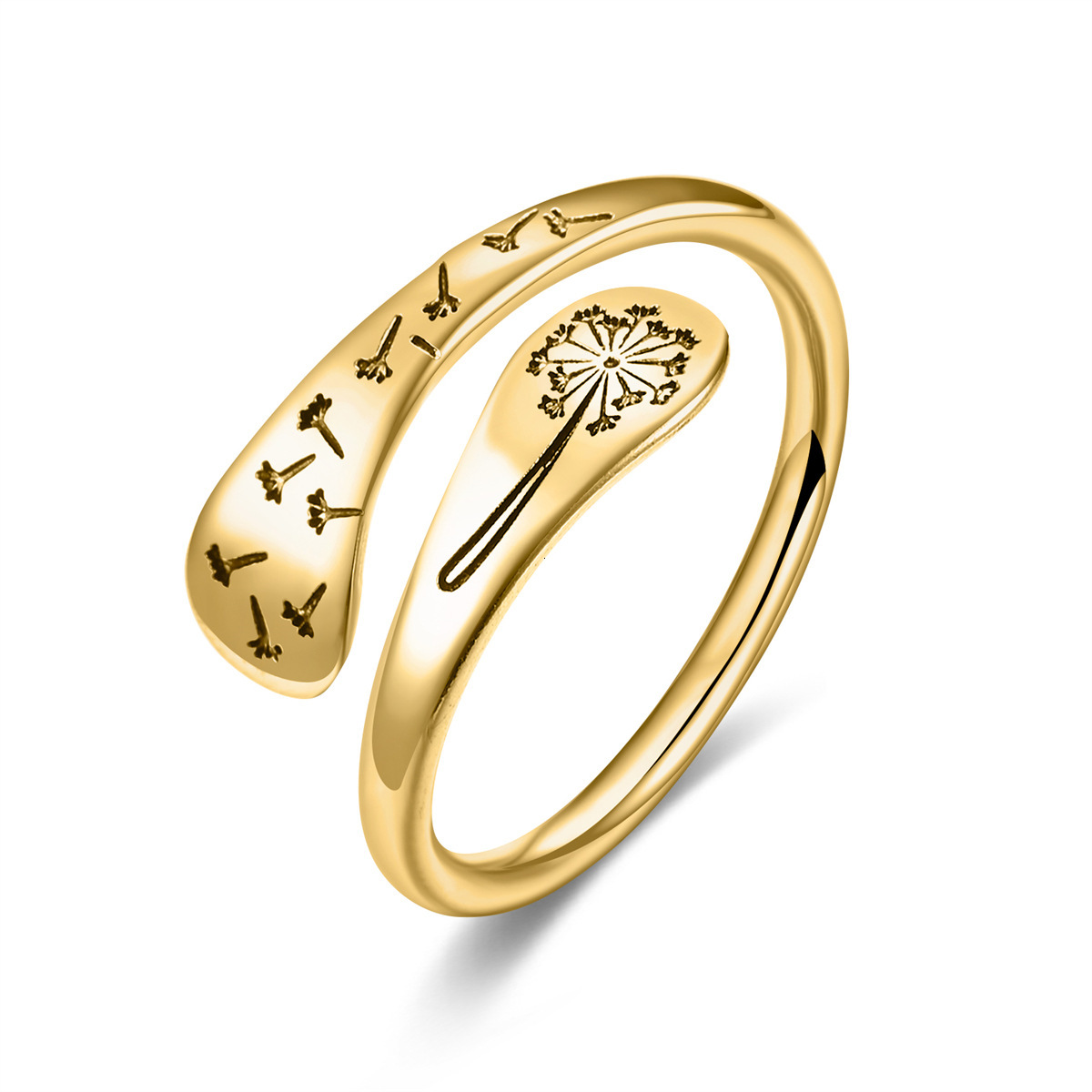 Fashion New Hydraulic Open Peacock Oil Inspirational Couple Ring Source Manufacturer