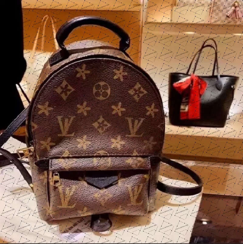 High Quality Arrival PU Leather Backpack Bag Womens Backpacks Designer Backpacks Bags Fashion Casual Women Small Back pack Style M44873