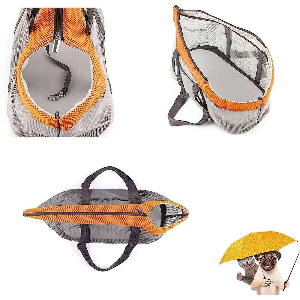 Bags Mesh Foldable Pet Carrier Handbag Purse for Small Schnauzer Miniature Dogs 26H0130
