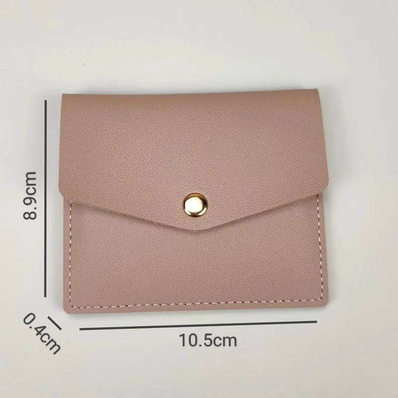 Ultra Thin Mini Women Wallet Leather Hasp Simple Business Bank Credit ID Card Holder Small Coin Cards Cover Pouch Z260130