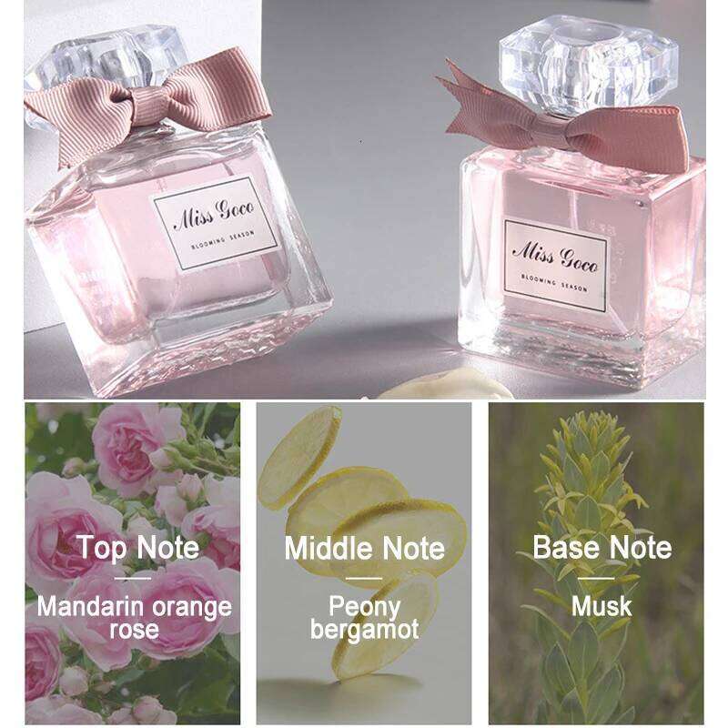 Pink Blossom Sweetheart Perfume, Fresh and Long-lasting Light Fragrance Women, Floral Fragrance, for Gift Giving/daily Use H260130