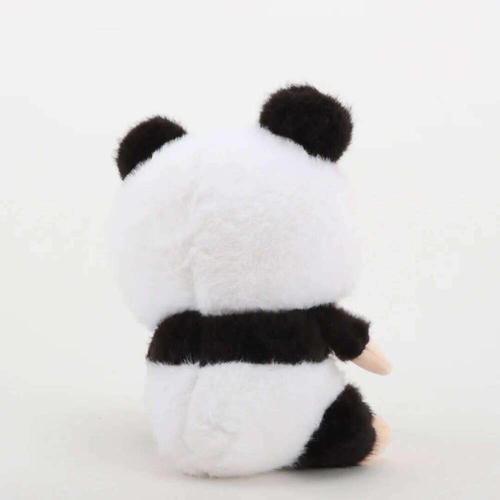 21cm Cute Giant Vinyl Plush Toy Stuffed Animal Adorable Soft Bear with Realistic Details Kawaii Panda Gift for Kids Y260128
