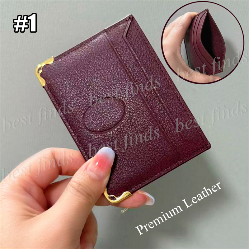 (Premium Leather) Fashion Wallet Card Holders Purse for Women or Men With Gift Box