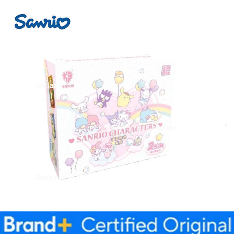 Sanrio Official Genuine Series Polaroid Cute Kuromi Cinnamoroll Anime Collection Toy Card Holiday Gift Original Box H260130
