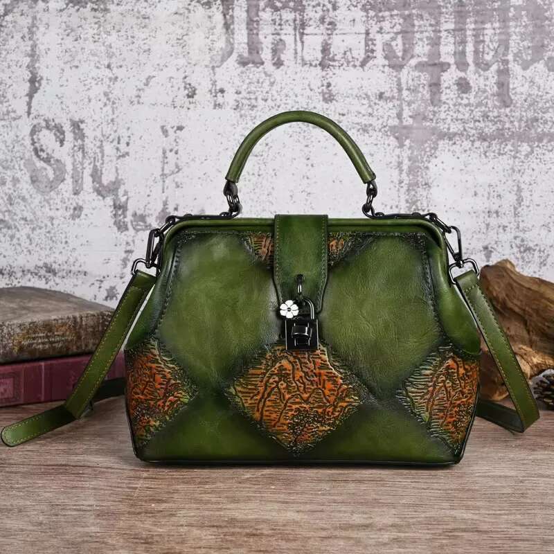 MOTAORA Vintage Leather Women S Shoulder Bag Handmade Embossed Crossbody Bags Female Designer Luxury Handbags KABAHEBINGJUE
