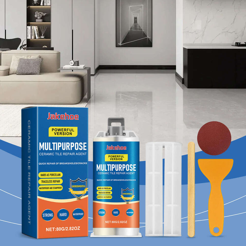 Jakehoe Repair Agent Household Ceramic Tile Sink Marble Waterproof Gap Filler Sealant S260130