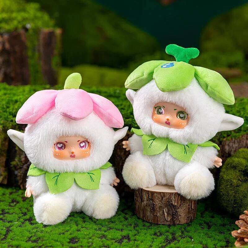 14cm Cute Party Vinyl Popular Stuffed Flower Baby Plush Toys Kids Creative Gifts Bag Pendant Y260128