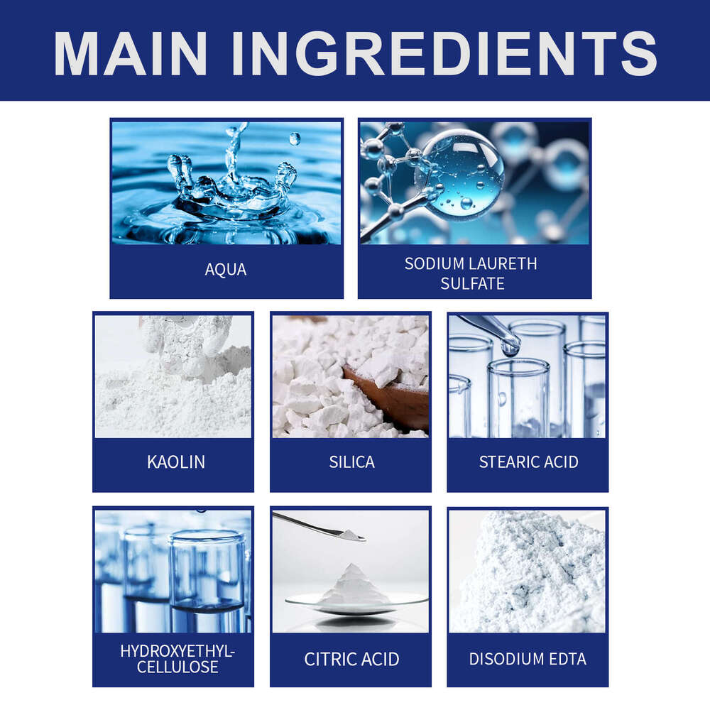 Jue-Fish Stainless Steel Cleaning Paste Kitchen Stain Remover for Rust on Pots and Pans, Stove Burnt Residue Cleaner S260130