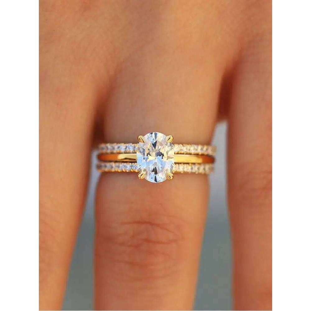 925 Sterling Silver Gorgeous Classic Shining Zircon Ring For Women Wedding Prom Party Luxury Fashion High Quality Fine Jewelry XJ260130