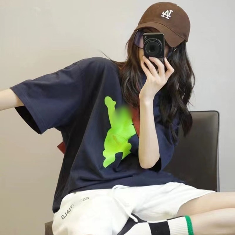 B1380-Home wear European and American suspender pants casual and comfortable women's pajamas set can be worn outside