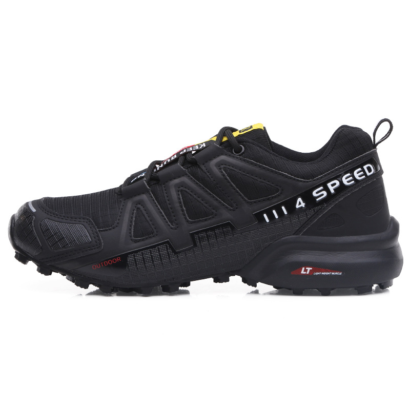New Large Size Outdoor Climbing Sports Shoes Men'S Shoes Non Slip Shock Absorption Sports Climbing Shoes Breathable Hiking Shoes Men 2026s hot