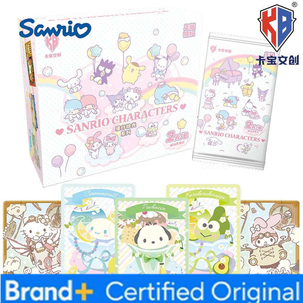 Sanrio New Genuine Kabao Collection Fans Cherish Trendy Graffiti Polaroid Card Healing Cartoon Star Creative Peripheral Toy H260130