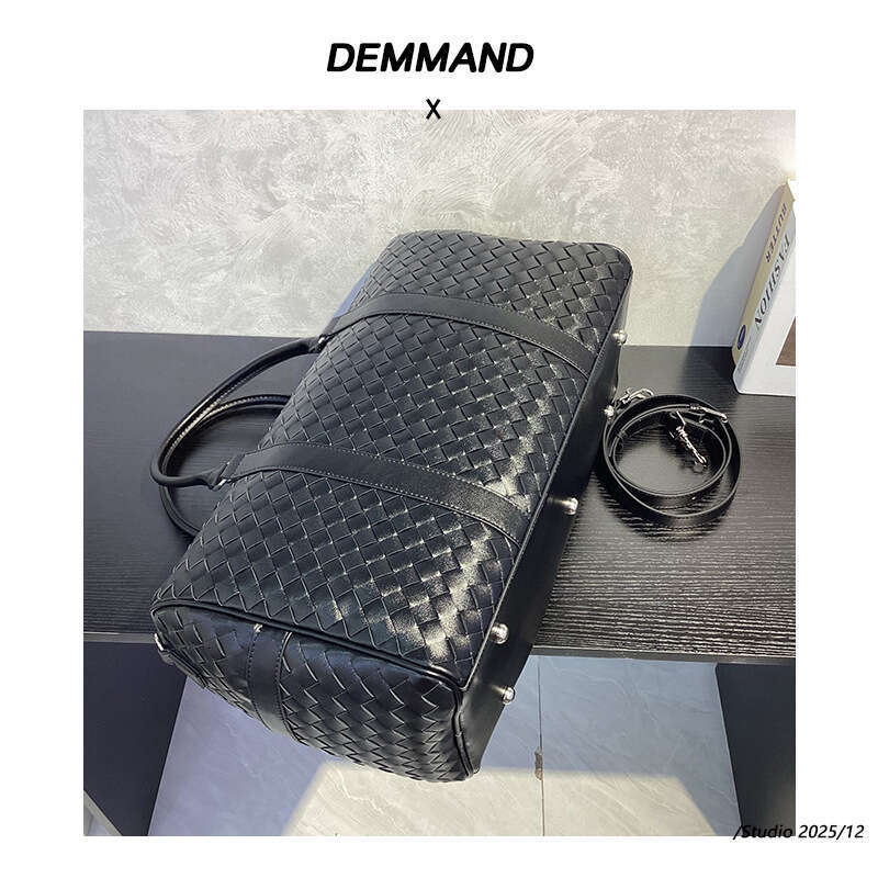 Totebag Shoulder ROSE NOIRE European And American Genuine Leather Luxury High End Women S Monogram Messenger Baguette Round Bag