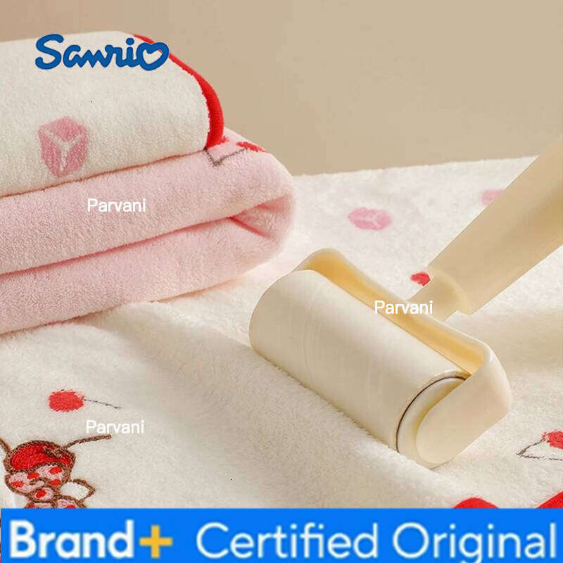 Sanrio Kawaii Home Products HelloKitty Sweet Anime Girls Bathroom Soft Fluffy Super Absorbent Coral Fleece Bath Towel H2601301