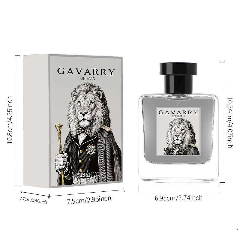 Fougere Eau De Parfum 50ML BRAVE WARRIOR King's Frontier Monarch Lion Long-lasting Woody Tone Men's Perfume H260130