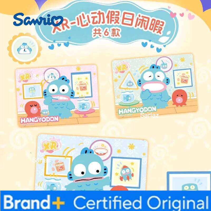 Sanrio Polaroid Heartbeat Wink Collection Hello Kitty Kuromi Animation Cartoon Game Flash Card Peripheral Toy Gift H260130