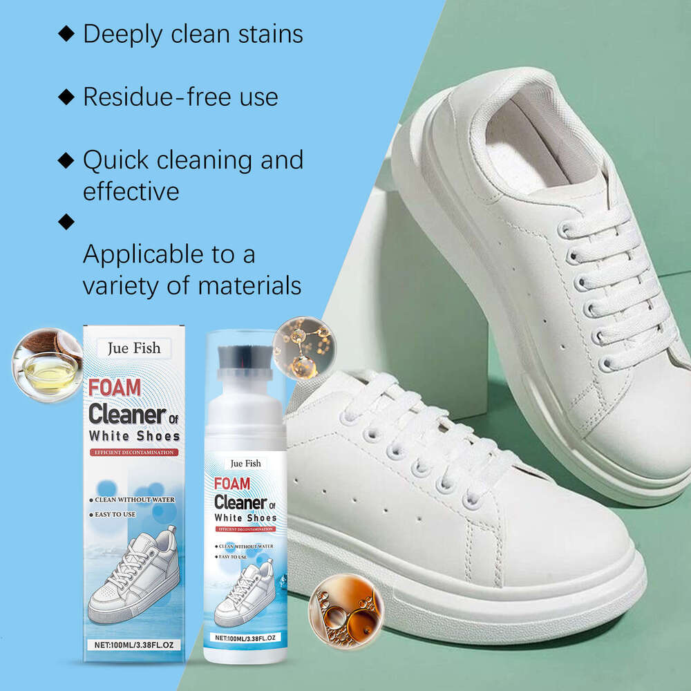 Jue-Fish Foam Cleaner for White Shoes S260130