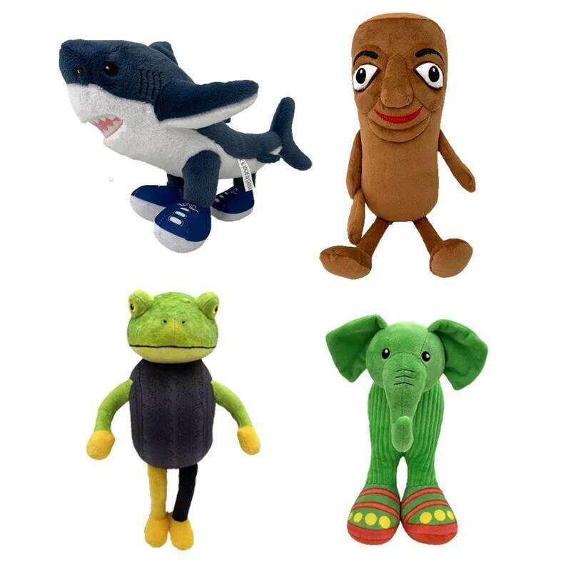 New Tungtungtung Sahur Italian Brain Rot Animals Telalaero Telala SHARK Anime Plush Plushie Peluches Stuffed Dolls Toy Gifts Y260128